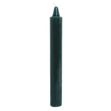 Green Candle (6 Inches) - Household or Spell Taper Candle - Sold Individually