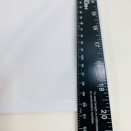 White Cloth Dinner Napkins Set 20 Washables 20x20 Home Parties Wedding Catering - Picture 7 of 7