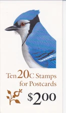 U.S. BOOKLET OF 10 SCOTT #BK172 1995 20ct BLUEJAY MINT P#S1111