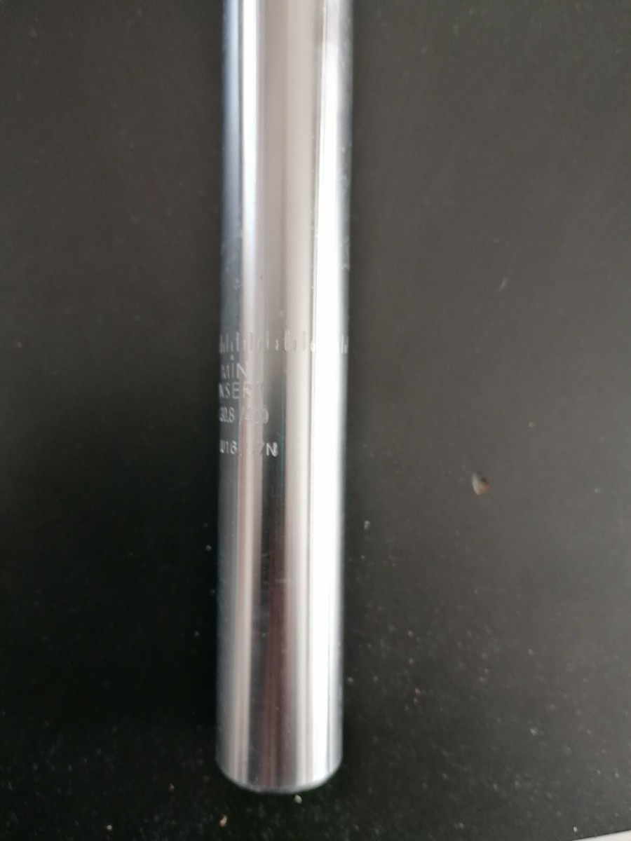 Tige De Selle Vintage Uno Advanced 26,8 Mm - Argent Alliage 350 Mm - VTT Années 90/00 Kalloy