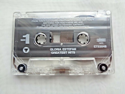 Gloria Estefan: Greatest Hits 1992 Epic ET-53016 Audio Cassette Tape EX Cond. - Picture 4 of 12