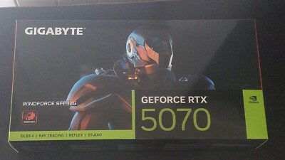 GIGABYTE WindForce GeForce RTX 5070 12GB GDDR7 PCI Express 5.0 ATX Graphics Card