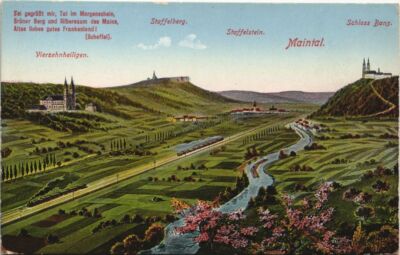 CPA AK Gruss aus dem Maintal GERMANY (1108783)