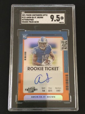 2021 Panini Contenders Optic - Rookie Ticket RPS Autographs Amon