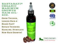 Rastarafi  Jamaican Black Castor Oil Extra Dark 4 Oz  Fast Hair Growth