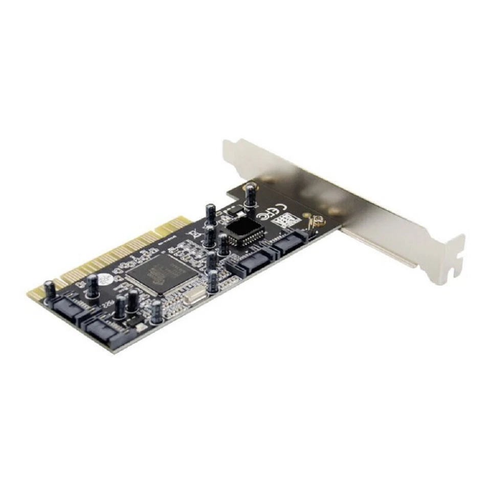 1PCS PCI To SATA Controller Adapter Card Converter Support RAID 0, 1, 5, 0+1 - Image 4 of 4