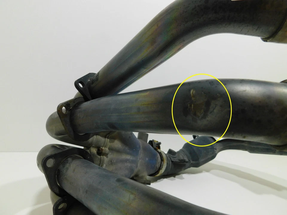 Collettore Collettori Scarico Yamaha Yzf R1 2007 2008 Foto 3 de 4