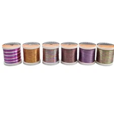 Rodcraft Multi Color Metallic Thread (MC 100yd,A) - Rod Building