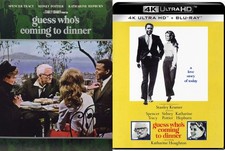 GUESS WHO'S COMING TO DINNER w/Slip Cover (4K UHD + DIGITAL) New* Read Notes