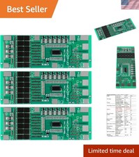 3Pcs 6S 18650 Li-Ion Lithium Battery PCB Protection Board 24V 40A Solar Light...