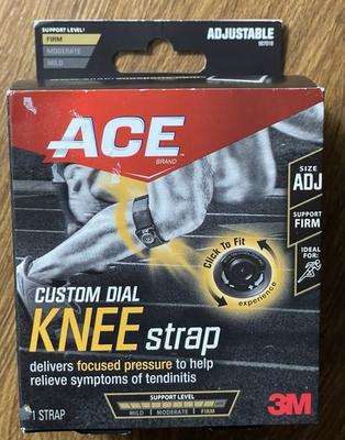 #ad ACE Custom Dial for Focused Pressure Knee Strap Adjustable Size Brand New $59.99