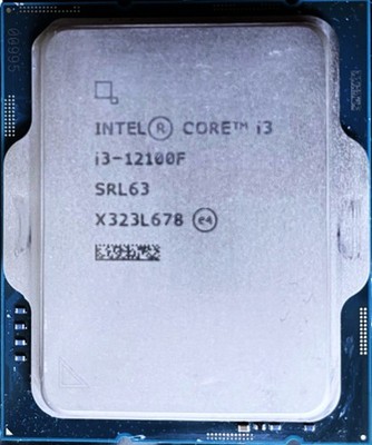 Intel Core i3-12100F CPU Sockel LGA1700 - Top Zustand, DDR4-3600 Stabil, Geprüft