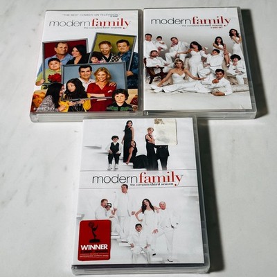 Modern Family - DVD - Complete First Second and Third Season