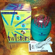 2001 REMINGTON TWISTERS hair hot rollers heated curls Vintage Frutiger Y2K RARE