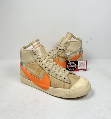 Size 7.5 - Nike Off-White x Blazer Mid All Hallows Eve  LIGHTLY WORN!