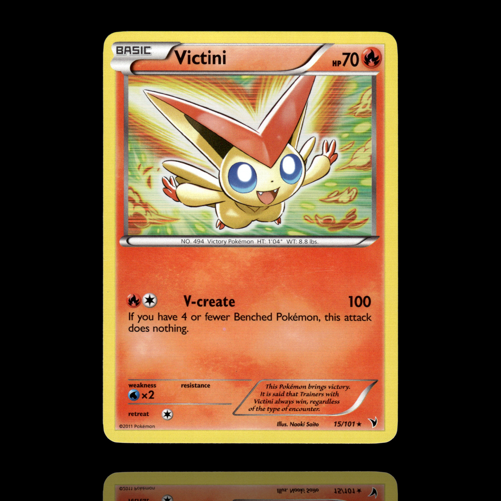 â–¸ Victini | Noble Victories | Holo Rare | 15/101 | LP