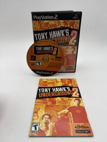 Tony Hawk's Underground 2 Sony PlayStation 2 Ps2 CIB W/ Manual - Tested CLEAN