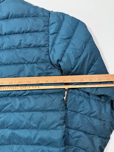 Patagonia Puffer Jacket Kids Large Size 12 Blue Full Zip Down Sweater 68244 READ - Picture 11 of 12