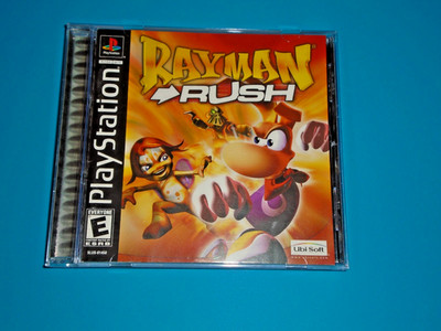 Rayman Rush (Sony PlayStation 1- PS1, 2002) CIB Complete Registration Racing