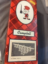 Campbell Scale Models HO Building Kit Tall Timber Trestle 752 N L-34A Train 