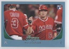 2011 Bowman Blue 46/500 Hank Conger #219 0w7