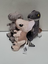 Just Play Jurassic World Rebirth 3 Pack Collectible Dinosaur Plush lot