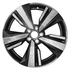 Refurbished Machined And Painted Charcoal Aluminum Wheel 19 X 7.5