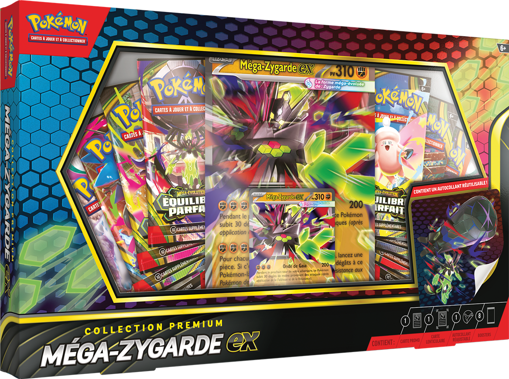 POKEMON Coffret Collection premium MEGA-ZYGARDE EX, Neuf scellé VF