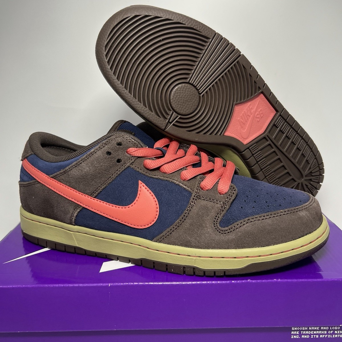 Nike SB Dunk Low Pro Baroque Brown Adobe Men's Sizes HQ1625-200