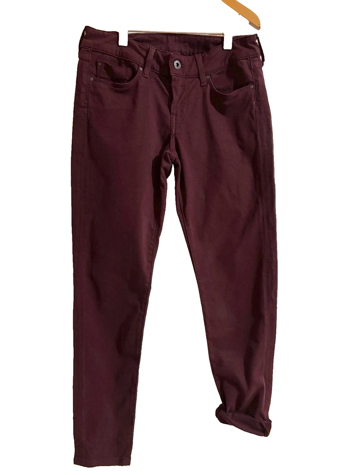 PEPE JEANS pantalon prune taille w 27 ou 36 - Photo 1/4