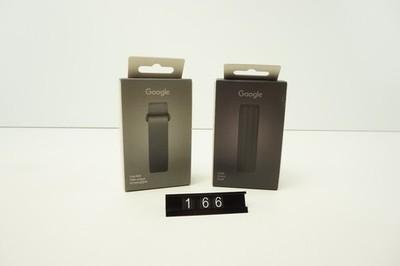 Google Fitbit Air Armband Set Obsidian Sport Band L + Premium-Armband