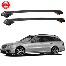 For Mercedes E-Class S211 Wagon 2004-2009 Roof Rack Crossbars Anti-Theft Lock