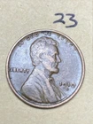 1910-S LINCOLN WHEAT CENT, low mintage date, "Fine" condition #23