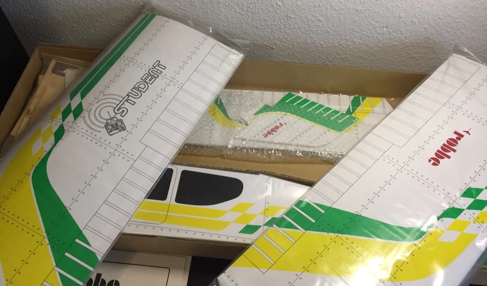 robbe 3070 Student E & V Baukasten ARF RC Modellflugzeug SELTEN! - Bild 3 von 3