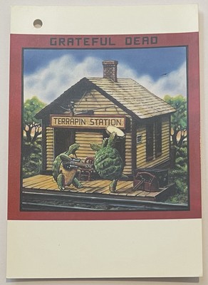 Rare Vintage Postcard~Grateful Dead~Terrapin Station Album Cover 1977 ...