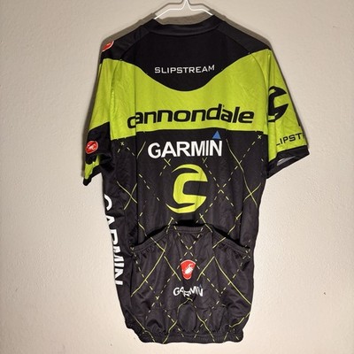 Castelli Cannondale-Garmin Team 2.0 cycling jersey Mens M Black