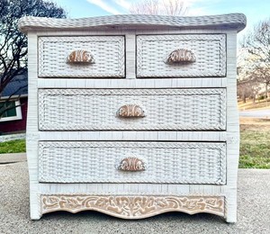 ralph and russo emerald green dress Pier 1 imports Pyramid collection wicker and wood 6 drawer dresser – DEG  Furniture Designs