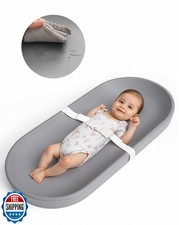 COMOMY Baby Changing Pad for Dresser - Wipeable Changing Pad with Restraining