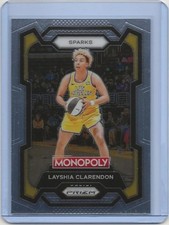 2024 Panini Prizm Monopoly Layshia Clarendon WNBA #57 Los Angeles Sparks