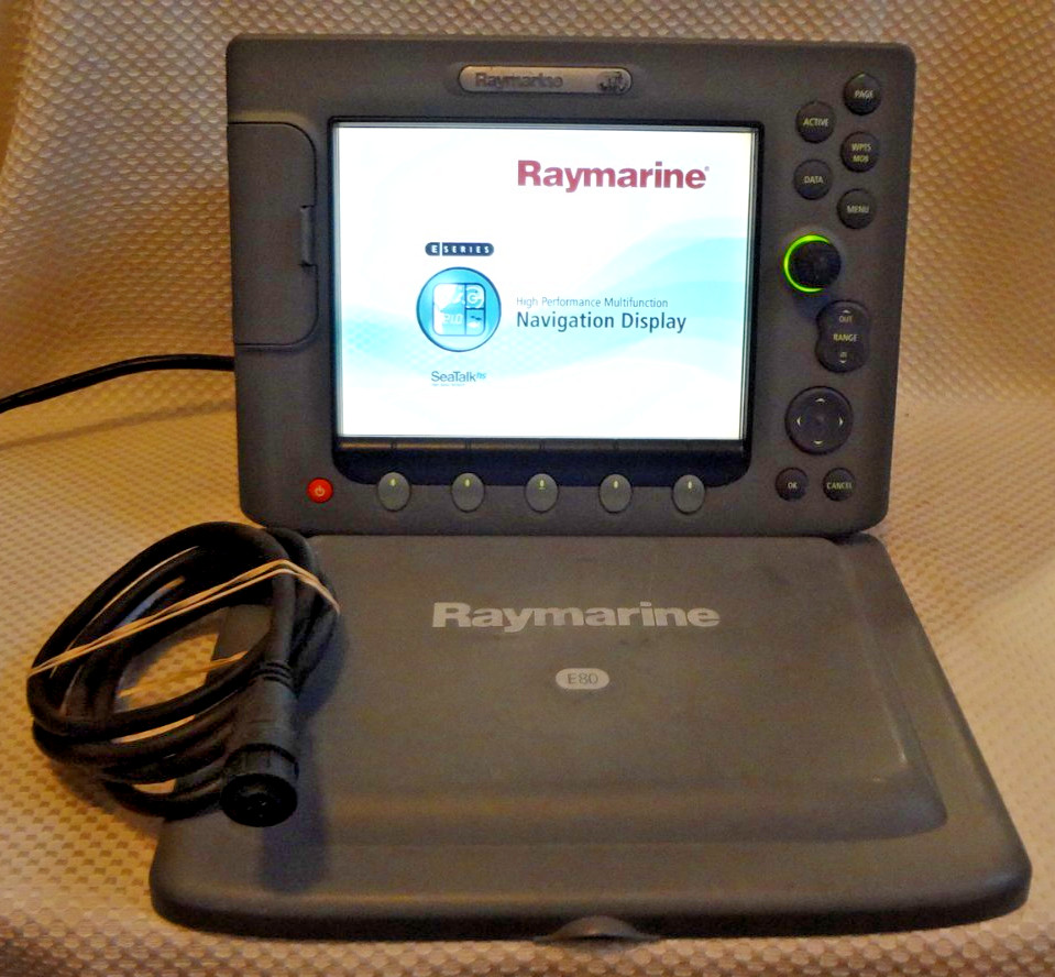 Chart Plotter Fishfinder Radar Mfd W/ Power & Cover