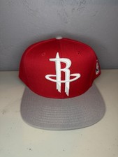 Houston Rockets Mitchell And Ness Men’s Adjustable Snapback Hat Hardwood Classic