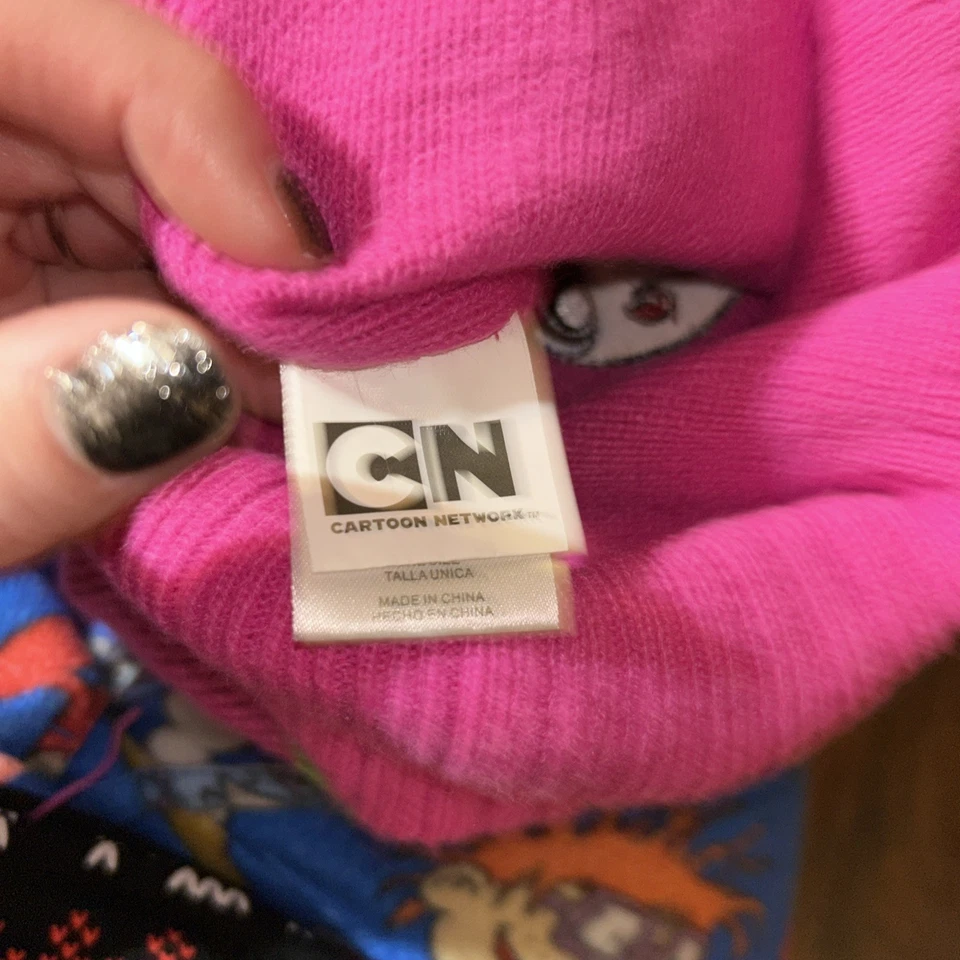 Винтажная лыжная шапка Power Puff Girls Rock 00s Beanie Cartoon Network от Target - Изображение 2 из 3