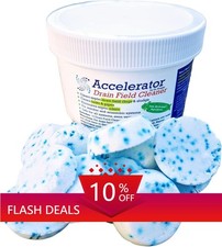 Drain Field Cleaner Tablets by Dr Pooper. Clears Septic Tanks and Drain Field...