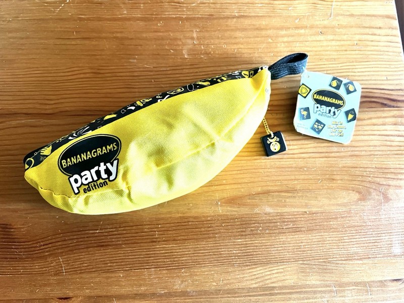 Bananagrams Classic Word Tile Game for Kids and Adults Ages 7 Up