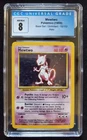 1999 Pokemon Mewtwo Base Set #10/102 CGC 8 NM/Mint