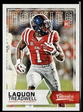 Laquon Treadwell 2016 Panini Classics #237a RED JERSEY Ole Miss Rebels