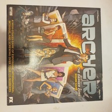 Archer The Danger Zone Board Game Cryptozoic 100% Complete Excellent Condition!