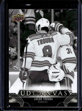 2023-24 Upper Deck Jacob Trouba UD Canvas Black & White #C54 Rangers