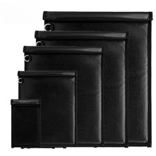  5 Pack Faraday Bags RFID Signal Blocking Fireproof Waterproof EMP Pouch