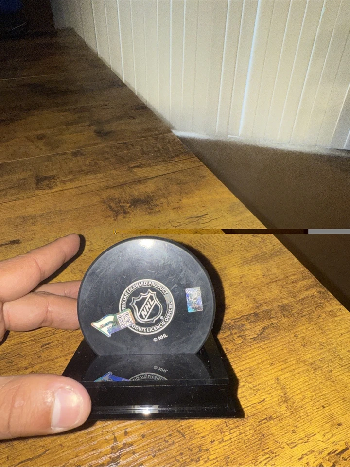 Alex Ovechkin Capitals Signed Official Game Puck - Fanatics - Image 2 of 3